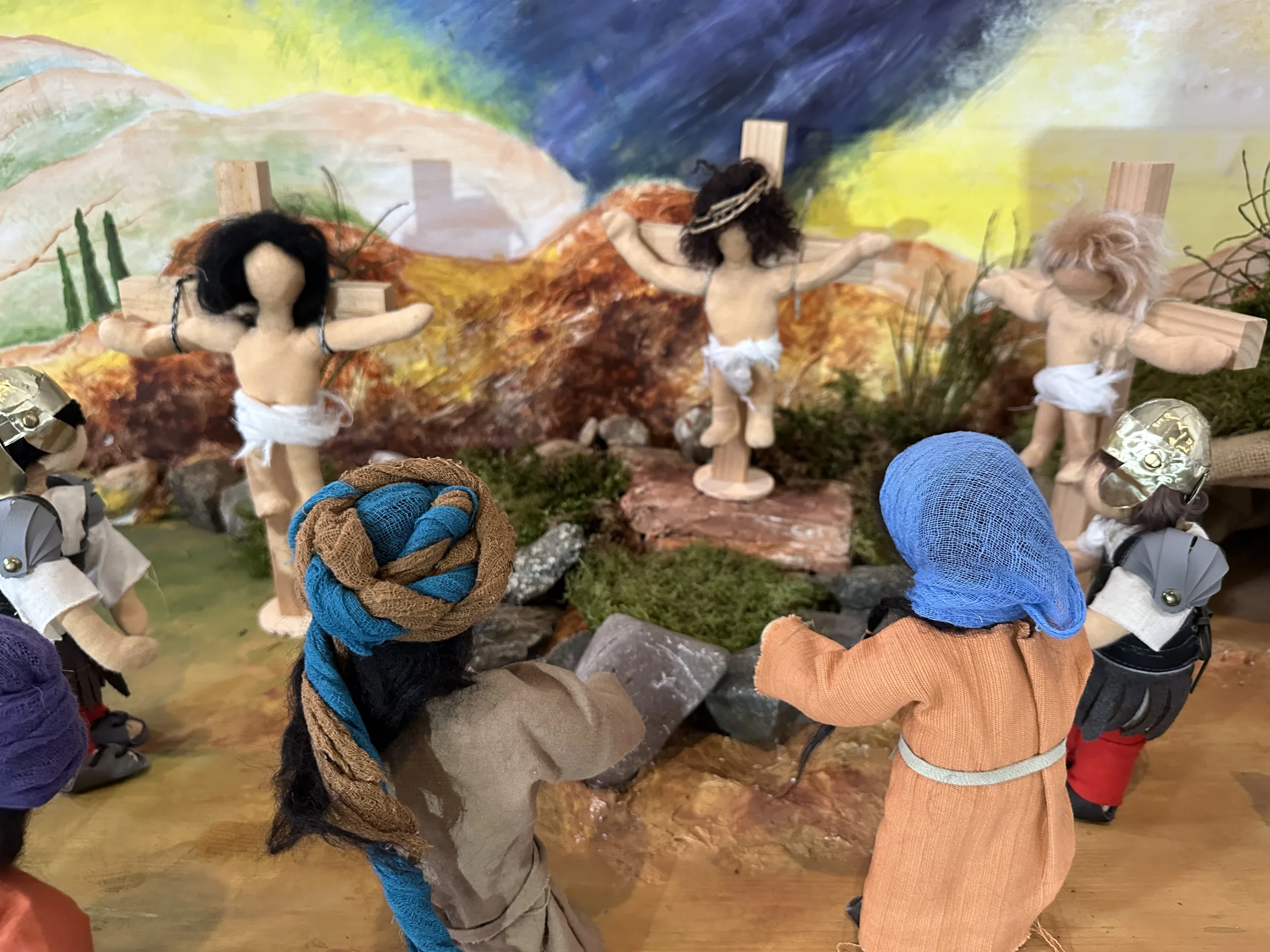 Osterkrippe – lieb gewordene Tradition in Eslarn