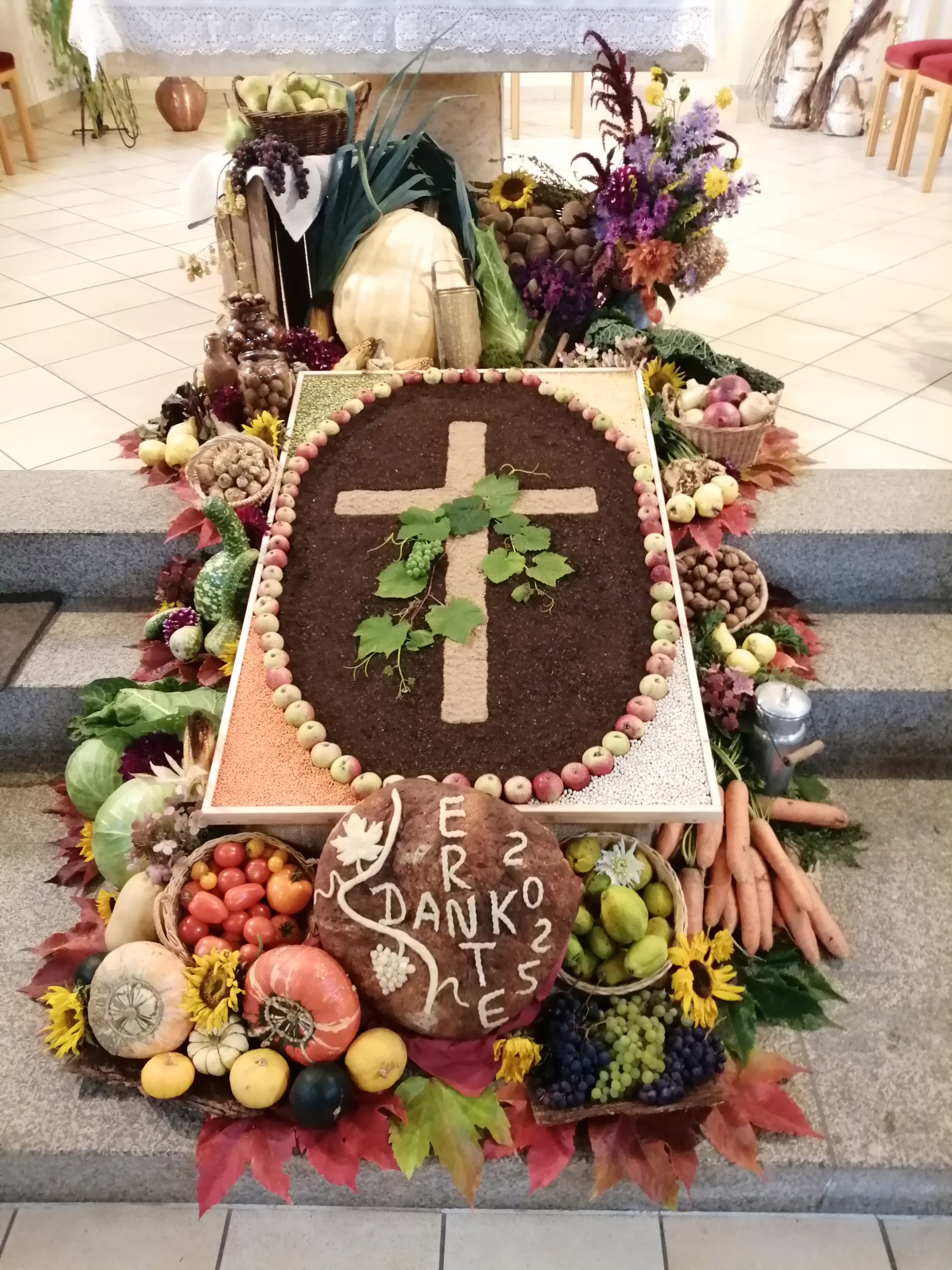 Erntedankfest in Tröbes gefeiert