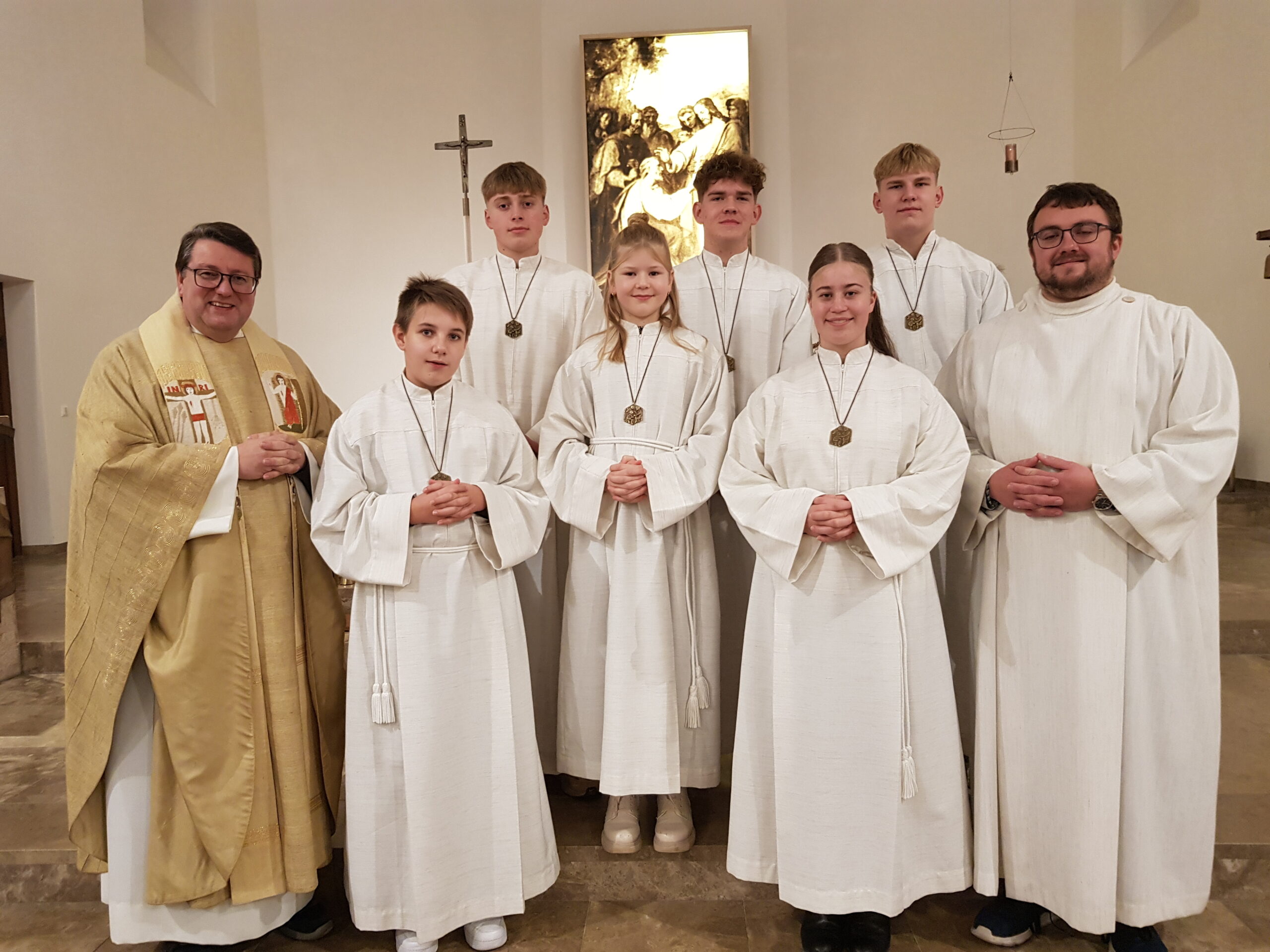 Ministrantenaufnahme in Moosbach