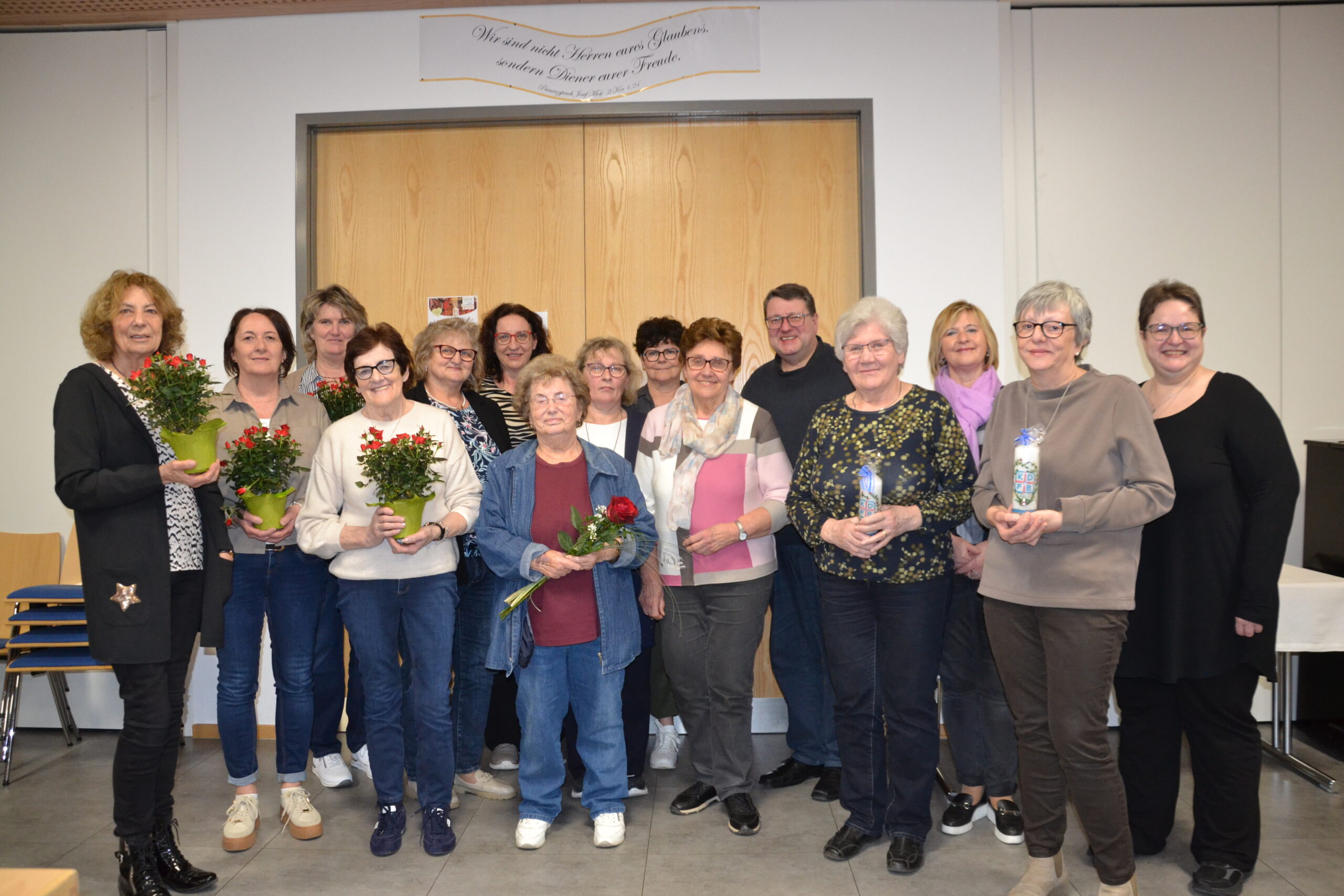 Jahreshauptversammlung beim Frauenbund Moosbach