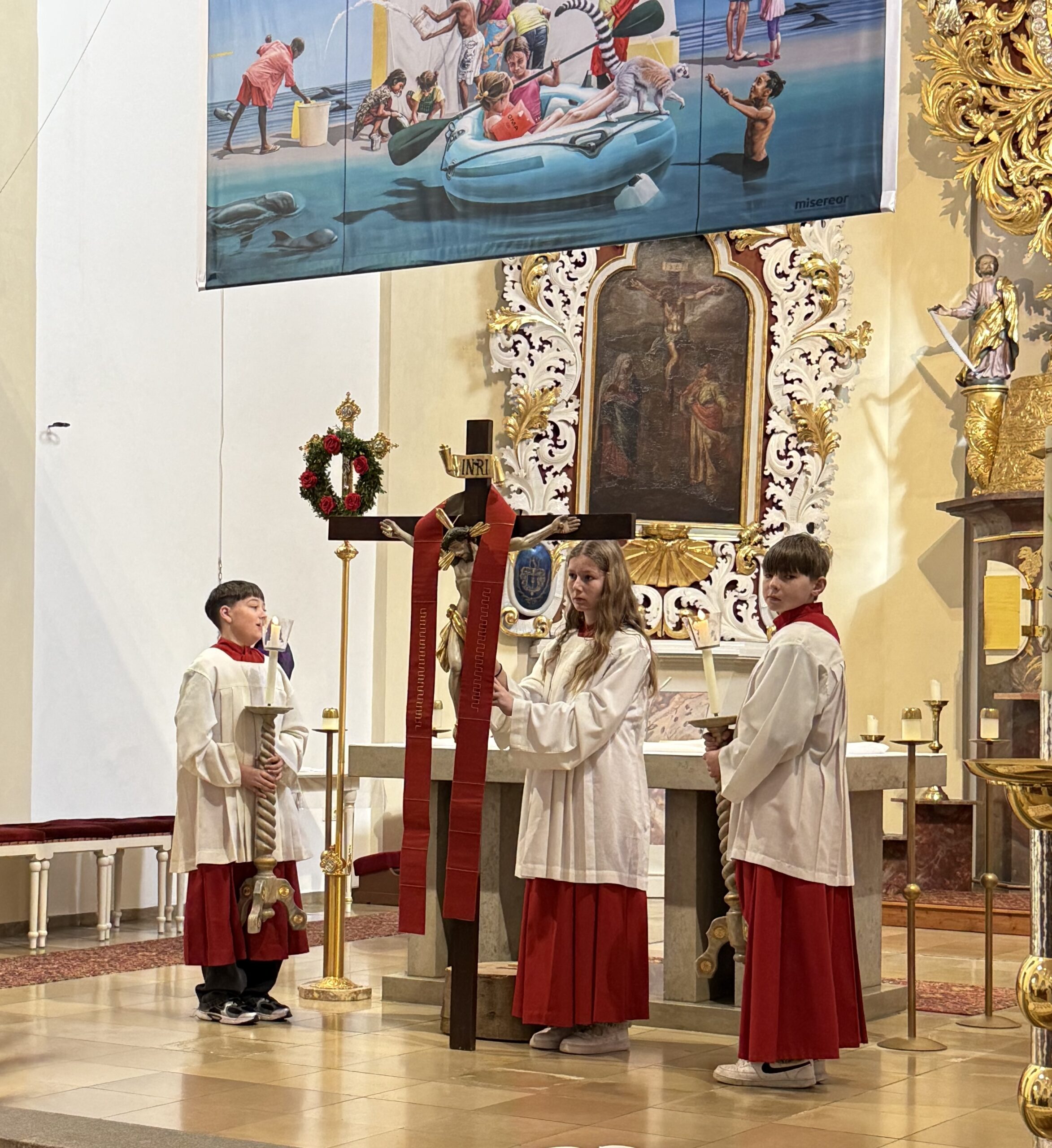 Die Heiligen Ostertage in unserer Pfarrei – Feier von Leiden, Tod und Auferstehung Christi